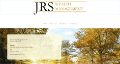 Desktop Screenshot of jrswealthmanagementgroup.com